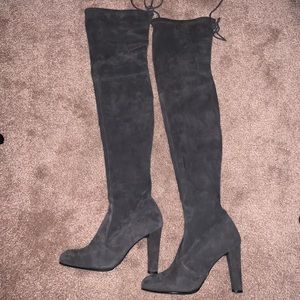 Stuart Weitzman Highland over the knee suede boots